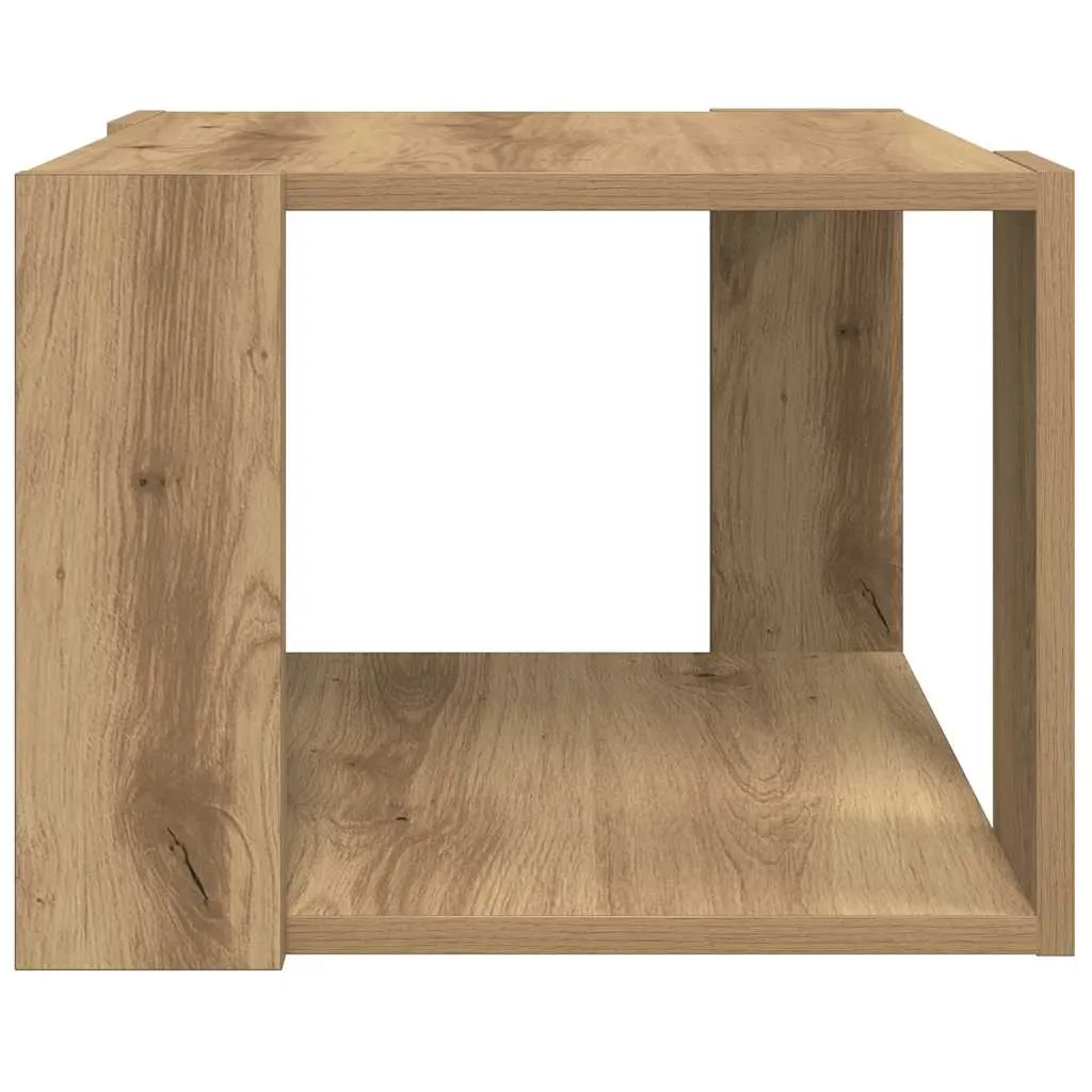 Beistelltisch 40 x 40 x 30 cm Artisan-Eiche Holzwerkstoff