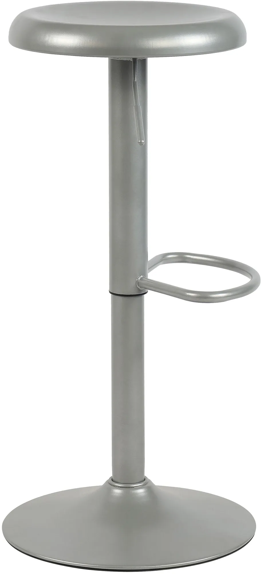 Barhocker Williston 2er Set 58-78 cm Silber