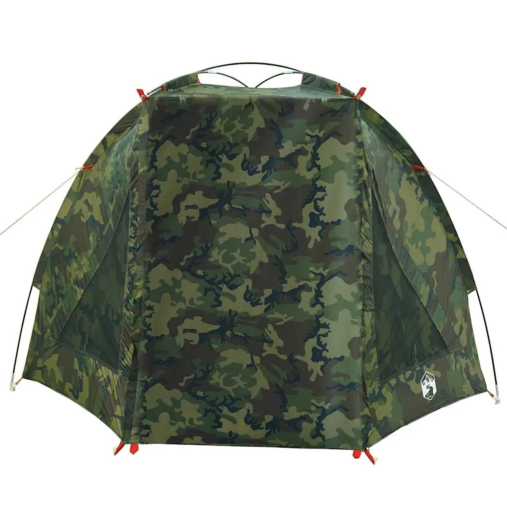 Angelzelt Campingzelt 210x170x125 cm Tarnfarbe wasserdicht