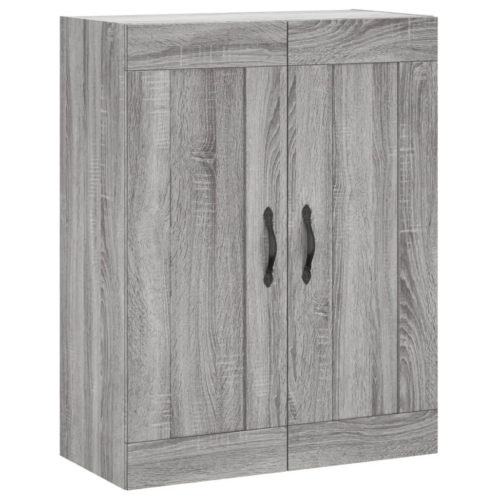 Highboard mit Sideboard Grau Sonoma 69,5 x 34 x 180 cm
