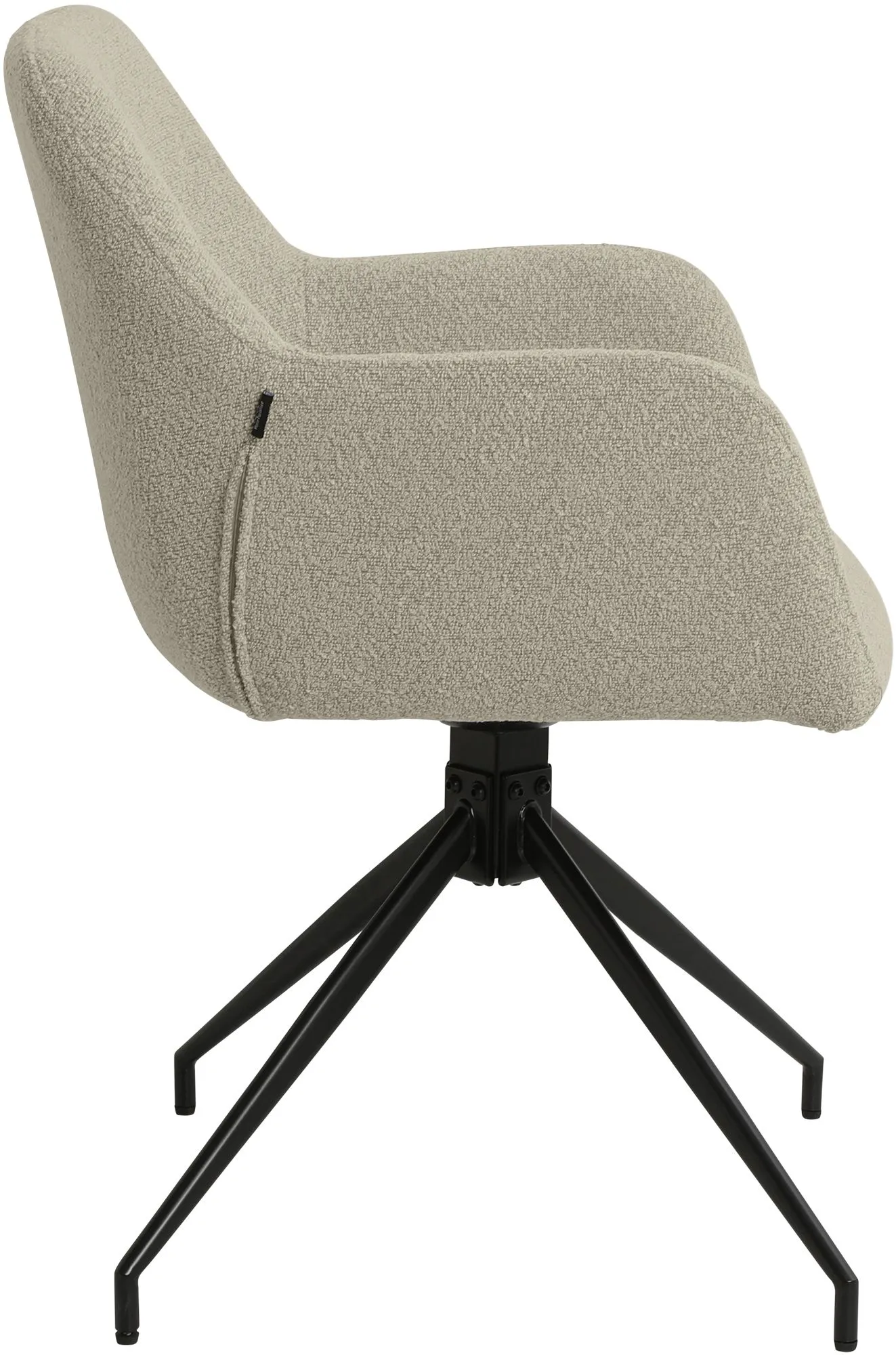 Esszimmerstuhl Merlinda 85x58x60 cm taupe
