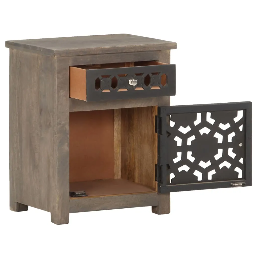 Nachttisch 40x30x50 cm Mango Massivholz