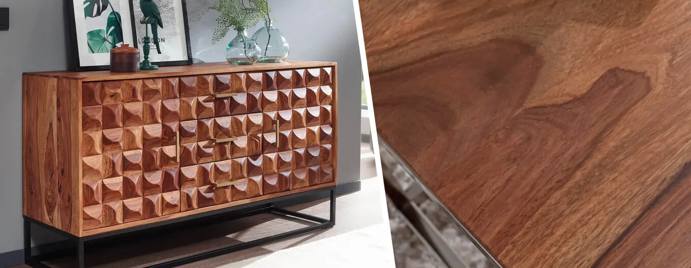 Sheesham Holz: Alles was du über das Tropenholz wissen solltest