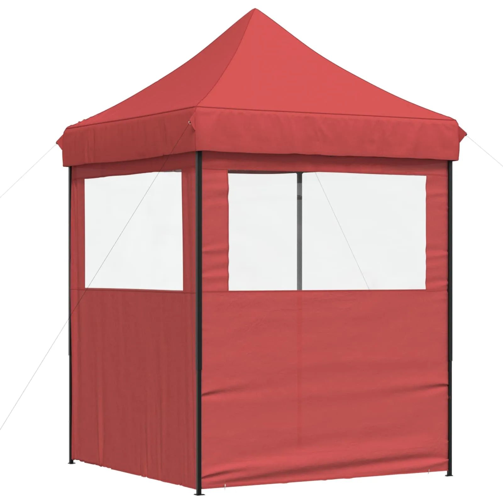 Modernes faltbares Partyzelt 200x200x306 cm Bordeauxrot