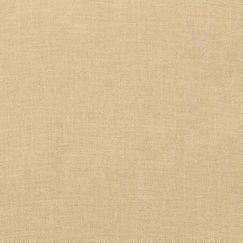 Liegenauflage Melange Beige 200 x 50 x 4 cm Polyester Sitzkissen