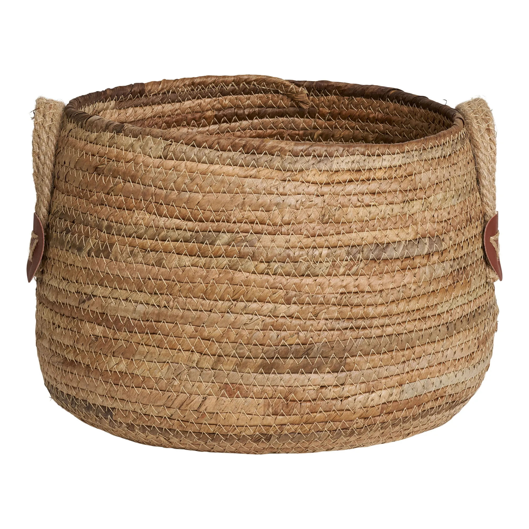 tinkaro Aosta Körbe Set aus Bananenblatt 30,5/39 cm Natur