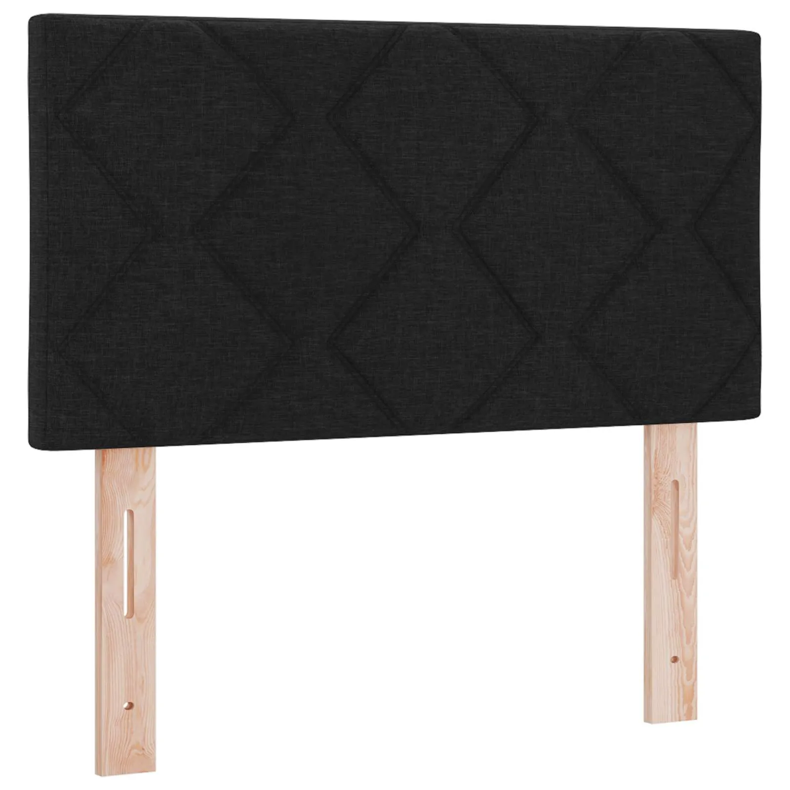Ottomanbett mit Matratze 80x203x88 cm Schwarz
