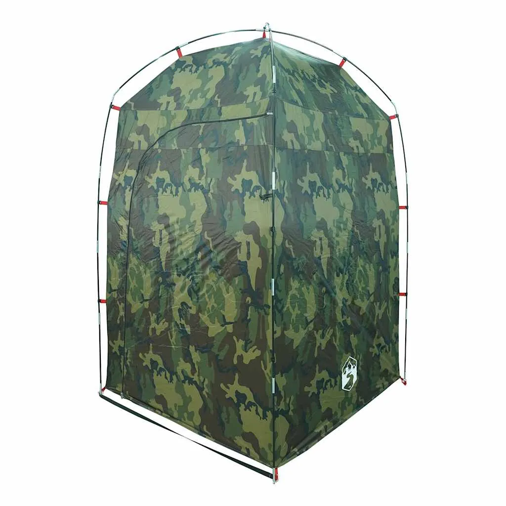 Duschzelt 140x140x213 cm in Tarnung - Wasserdicht und Tragbar