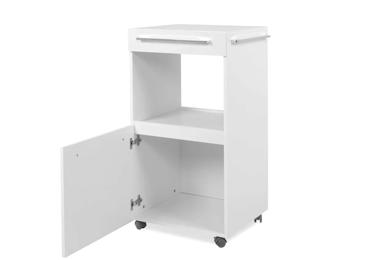 finori Rollcontainer Palma 50x95,5 cm weiß Schubladenschrank