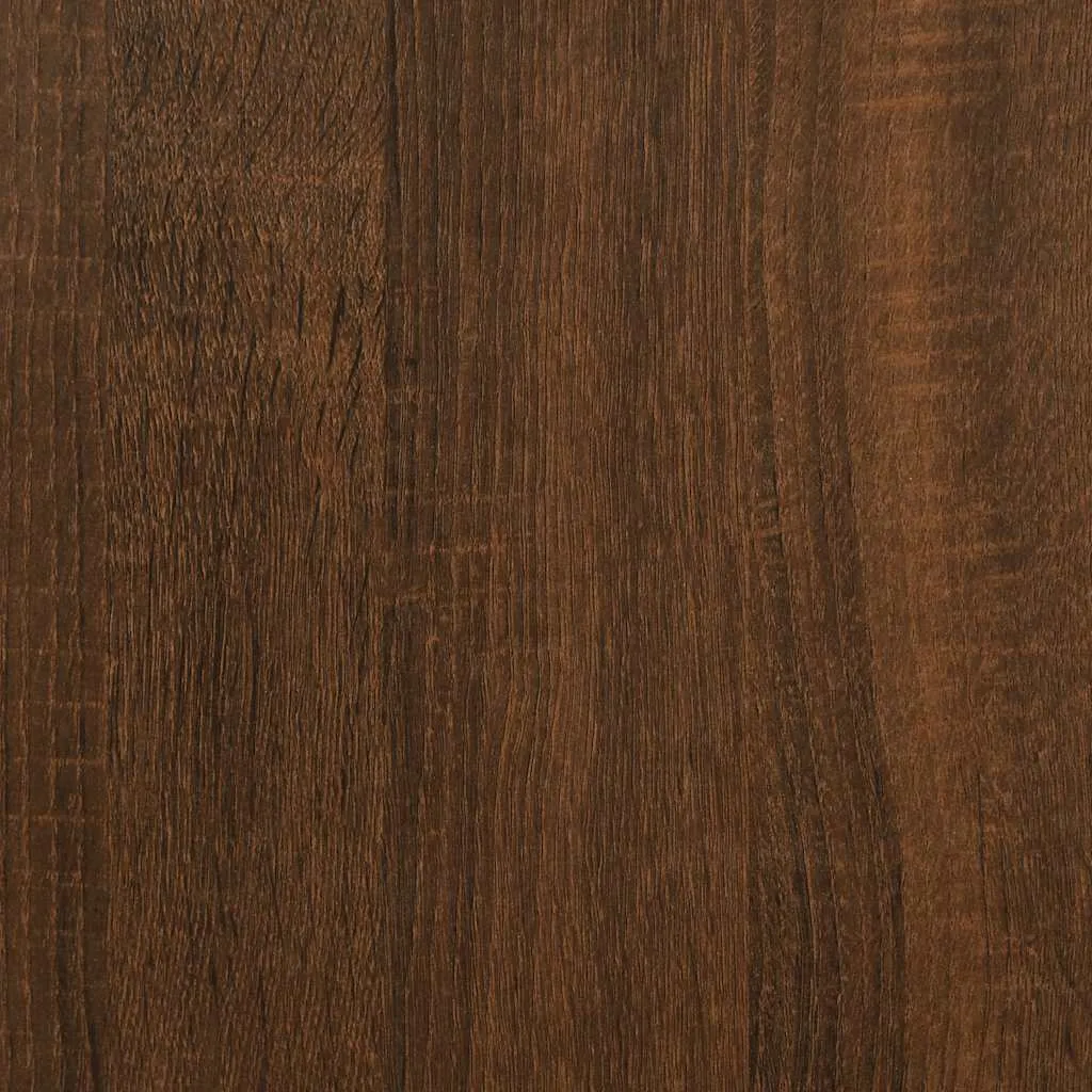 Eleganter Couchtisch 49,5 x 49,5 x 45 cm in Braun Eichen-Optik