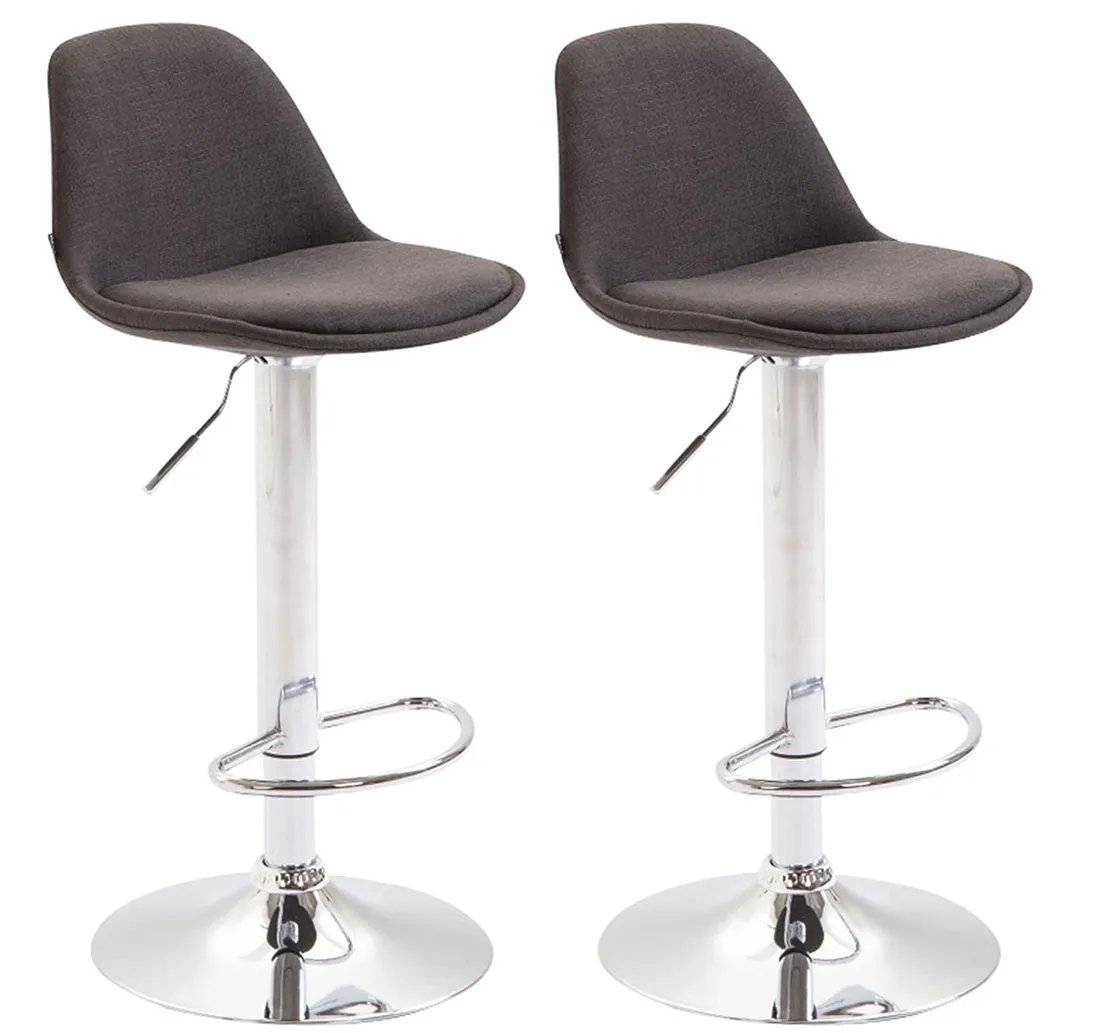Barhocker Kiel 82x39x43 cm dunkelgrau