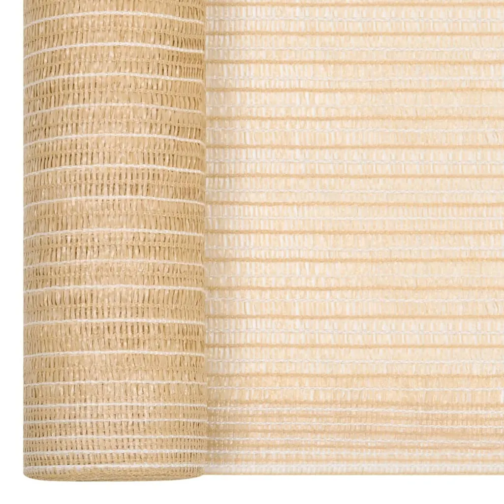 Sichtschutznetz HDPE 1,8 x 25 m Beige
