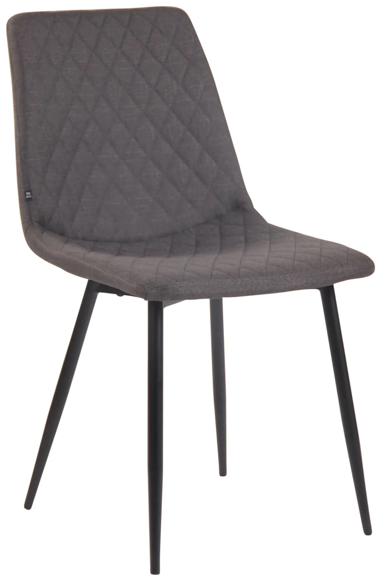 Esszimmerstuhl Telde 83x45x57 cm dunkelgrau