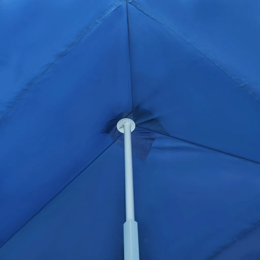 Faltbares Partyzelt 870x291x315 cm Blau mit UV- und Wasserbeständigem Dach