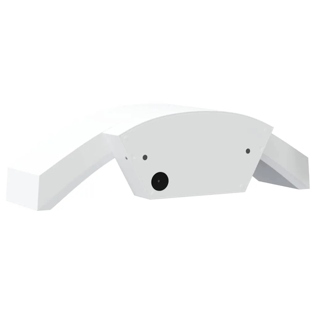 LED Außenwandleuchten Weiß 27,5 x 7 x 10 cm wetterfest IP54