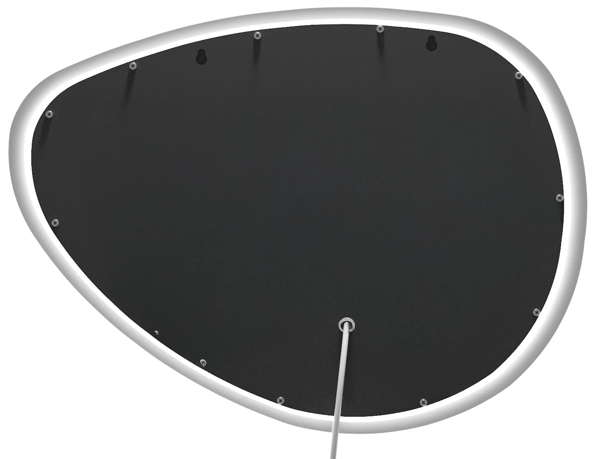 Badspiegel Almafie LED 75x65 cm klarglas