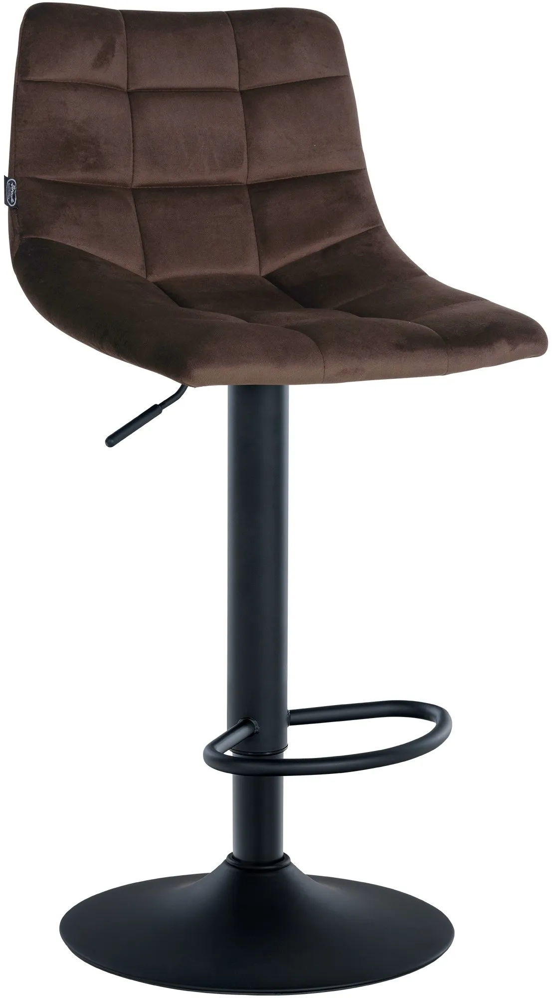 Barhocker Jerry 2er Set 87-108,5x43x46,5 cm Braun