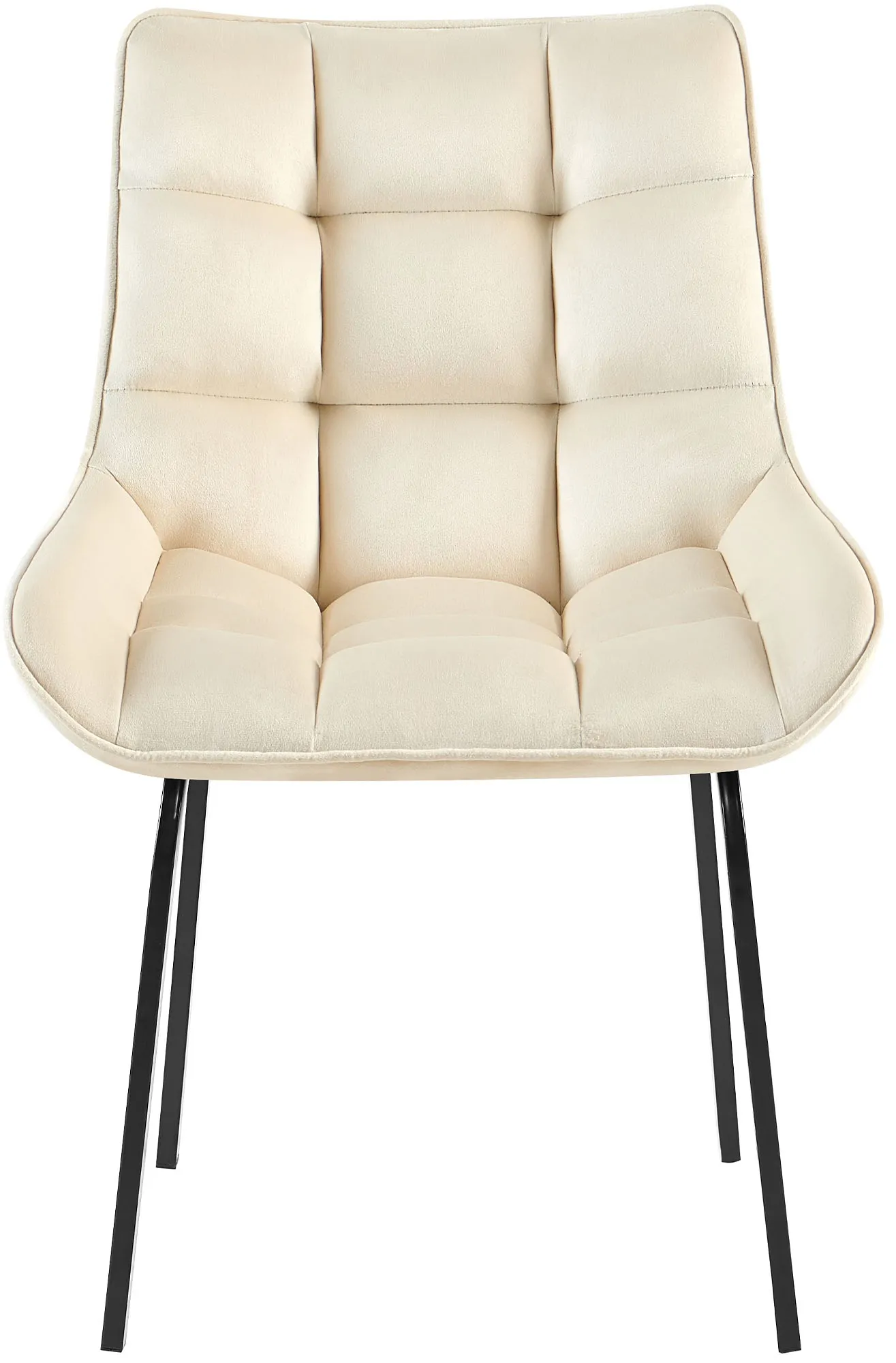 Esszimmerstuhl Saranda 84x58x57 cm creme