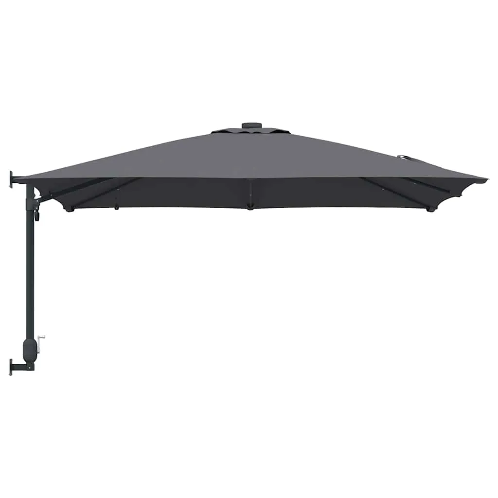 Garten-Sonnenschirm Anthrazit 248,5 x 247,5 x 160 cm