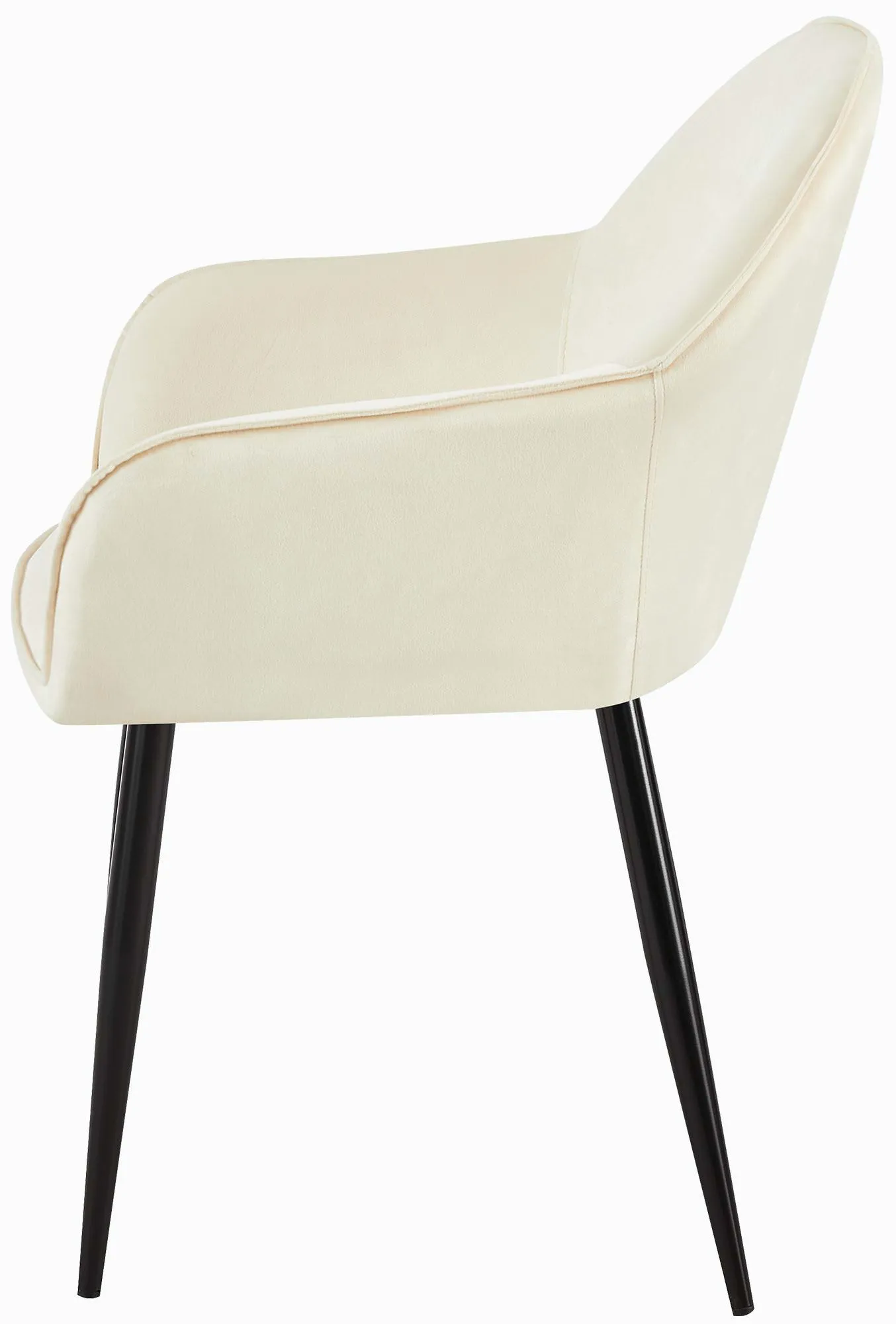 Esszimmerstuhl Boise 84x60x60 cm Creme