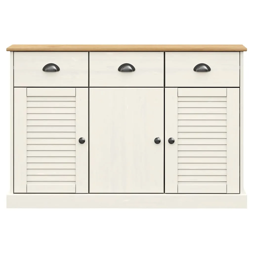 Sideboard mit Schubladen VIGO 113x40x75 cm Massivholz Kiefer