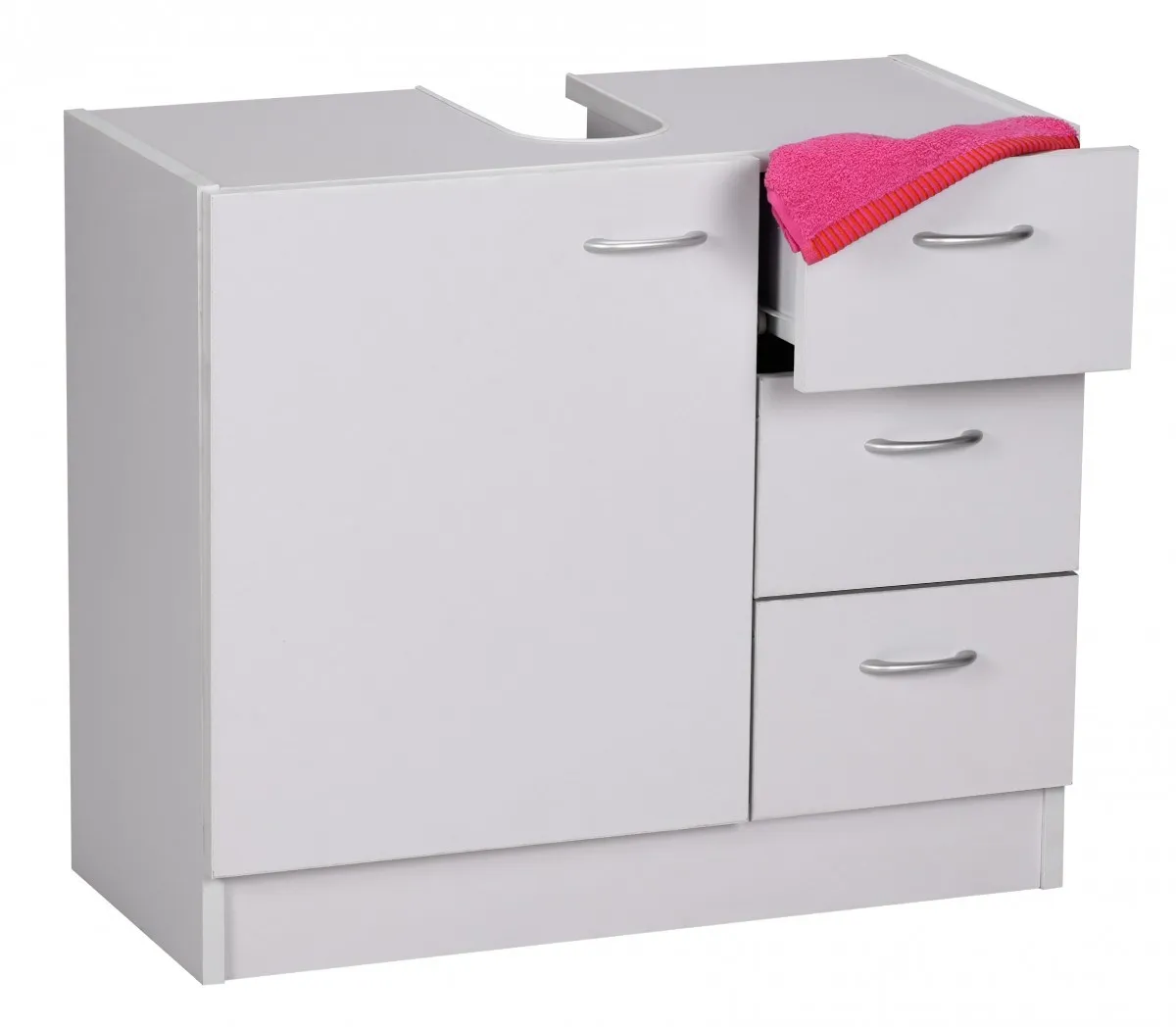 tinkaro Waschbeckenunterschrank eckig CUKAL Holz Badschrank Weiß tinkaro Waschbeckenunterschrank eckig CUKAL Holz Badschrank Weiß