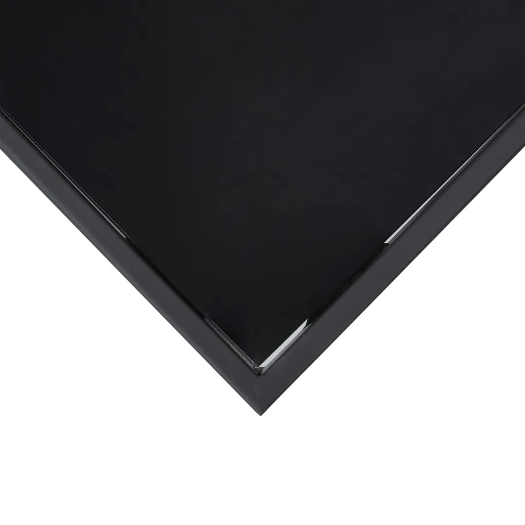 Eleganter Bartisch 60x60x110 cm in Schwarz und Dunkelgrau