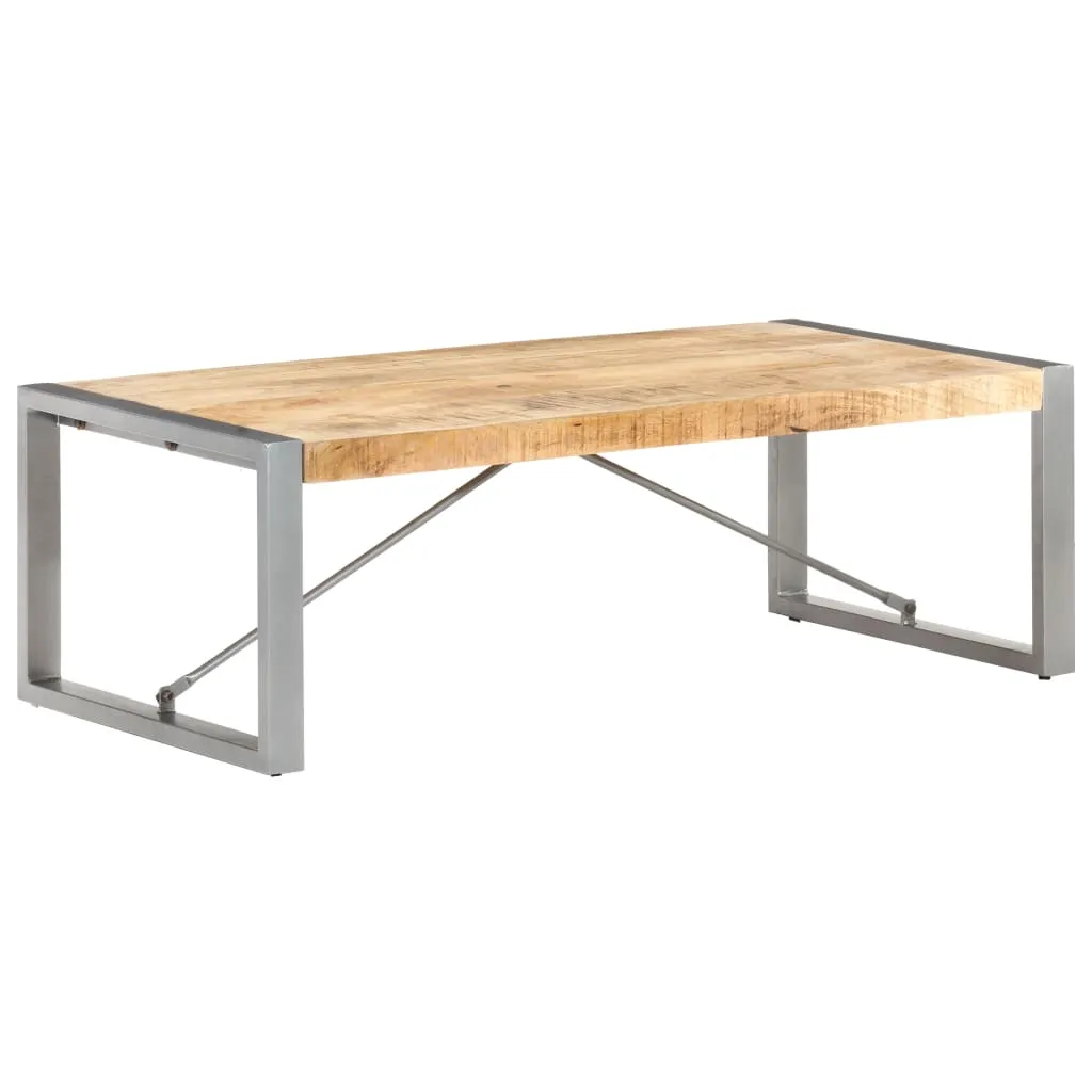 Couchtisch 120x60x40 cm Raues Mangoholz Couchtisch 120x60x40 cm Raues Mangoholz