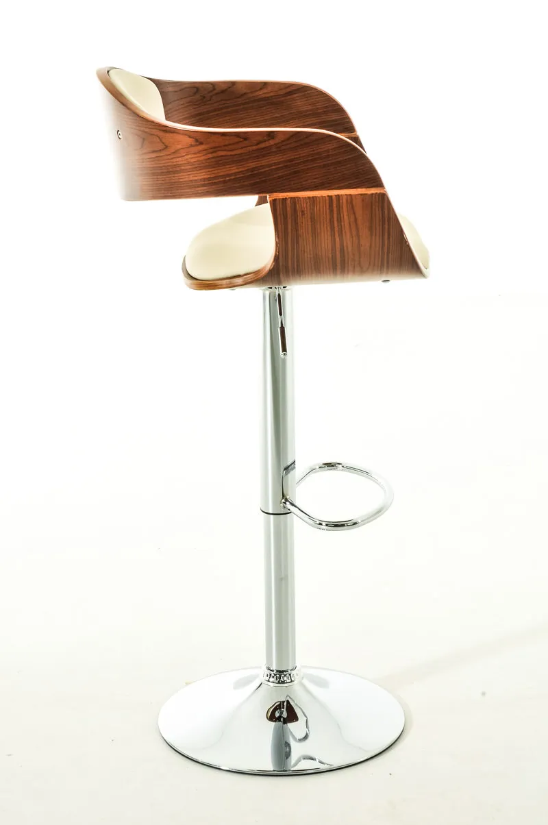 Barhocker Set Kingston 88x50x48 cm walnuss/creme