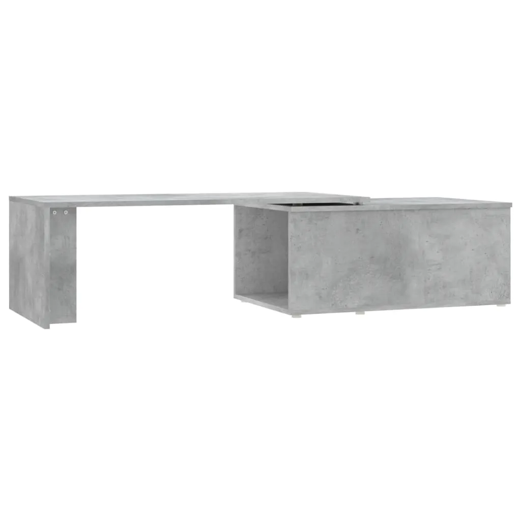 Couchtisch Betongrau 150x50x35 cm Holzwerkstoff Couchtisch Betongrau 150x50x35 cm Holzwerkstoff