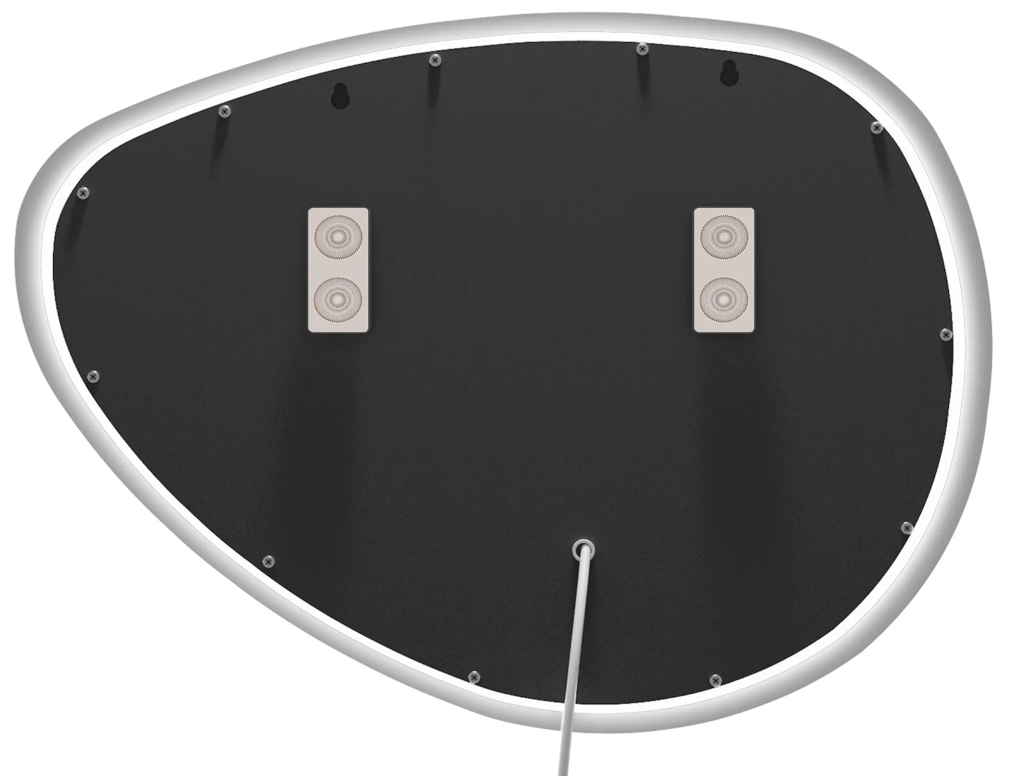 Badspiegel Almafie 75x65 cm Klarglas