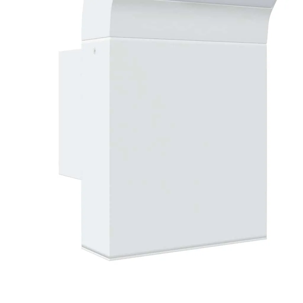 LED Außenwandleuchten Weiß 10 x 15 x 22 cm wetterfest mit IP54