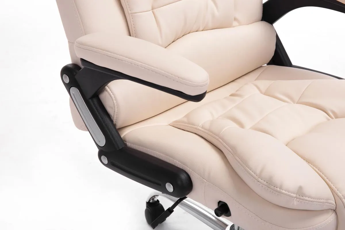 Bürostuhl Thor 113-123 x 69,5 x 78 cm creme