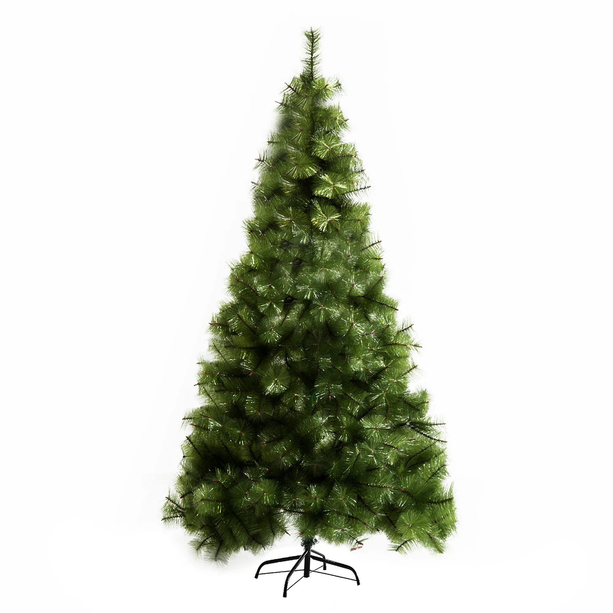 Künstlicher Weihnachtsbaum 210 cm künstlich Tannenbaum mit 505 Spitzen Christbaum Weihnachtsdeko inkl. Metallständer für drinnen