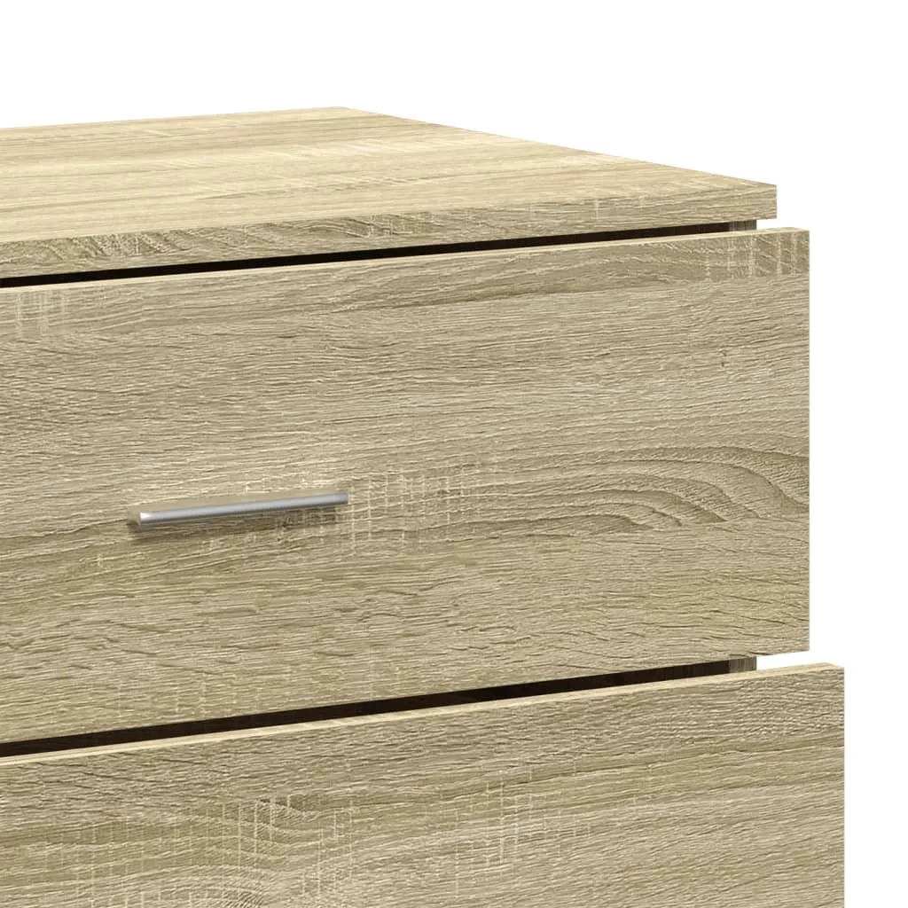 Robustes Sideboard Sonoma-Eiche 79x38x80 cm & 60x39x80 cm