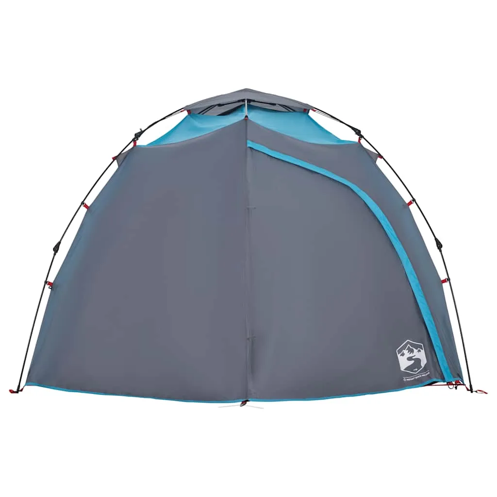 Campingzelt Blau 326x260x175 cm für 4 Personen