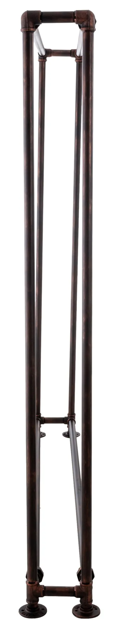 Kaminholzständer Tinos 178x178x25 cm Bronze