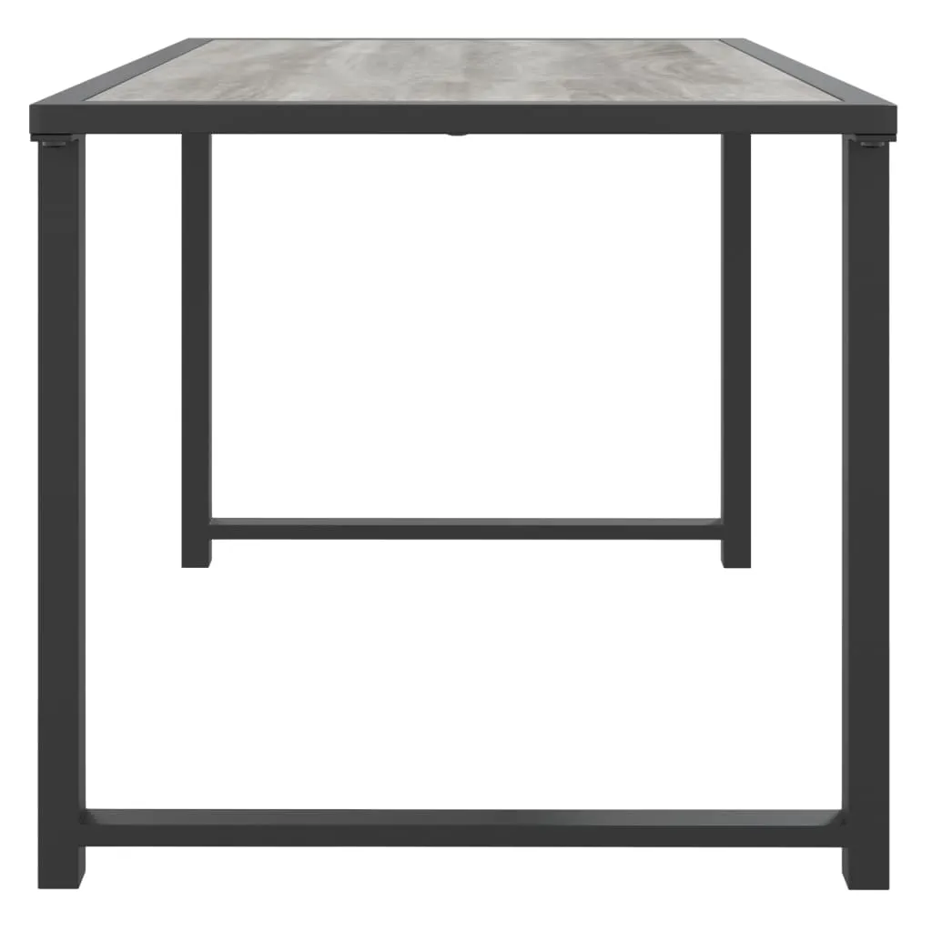 Stabiler Gartentisch Anthrazit 55 x 40 x 37 cm für Terrasse und Garten
