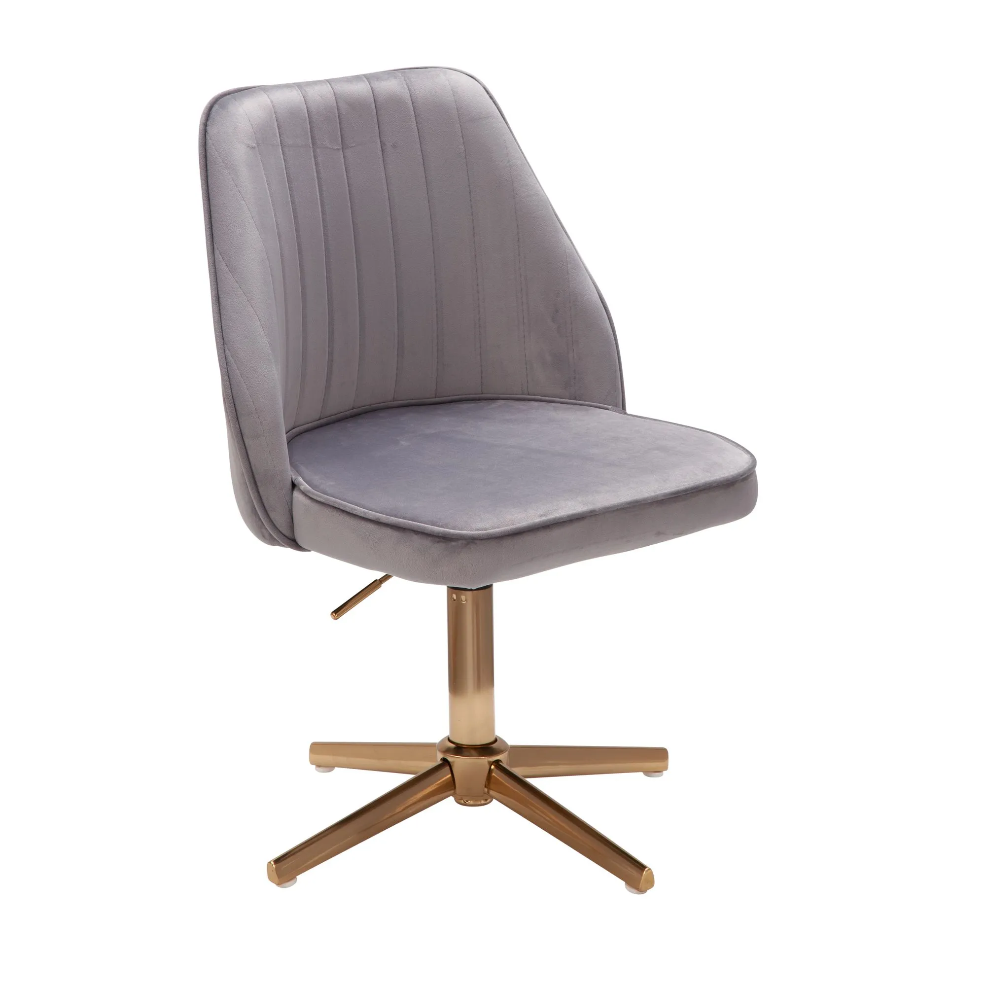 tinkaro Designstuhl ISA grau Drehbar Schalenstuhl Samt Gepolsterter Esszimmerstuhl tinkaro Designstuhl ISA grau Drehbar Schalenstuhl Samt Gepolsterter Esszimmerstuhl
