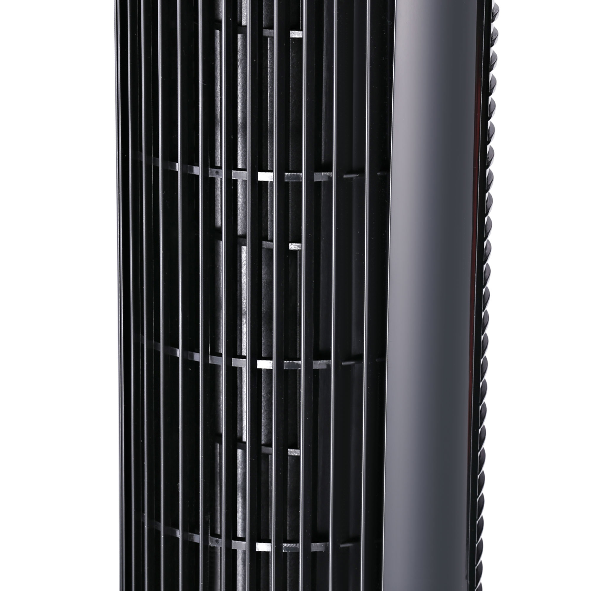 Klima Ventilator Ø27 x H75 cm Schwarz