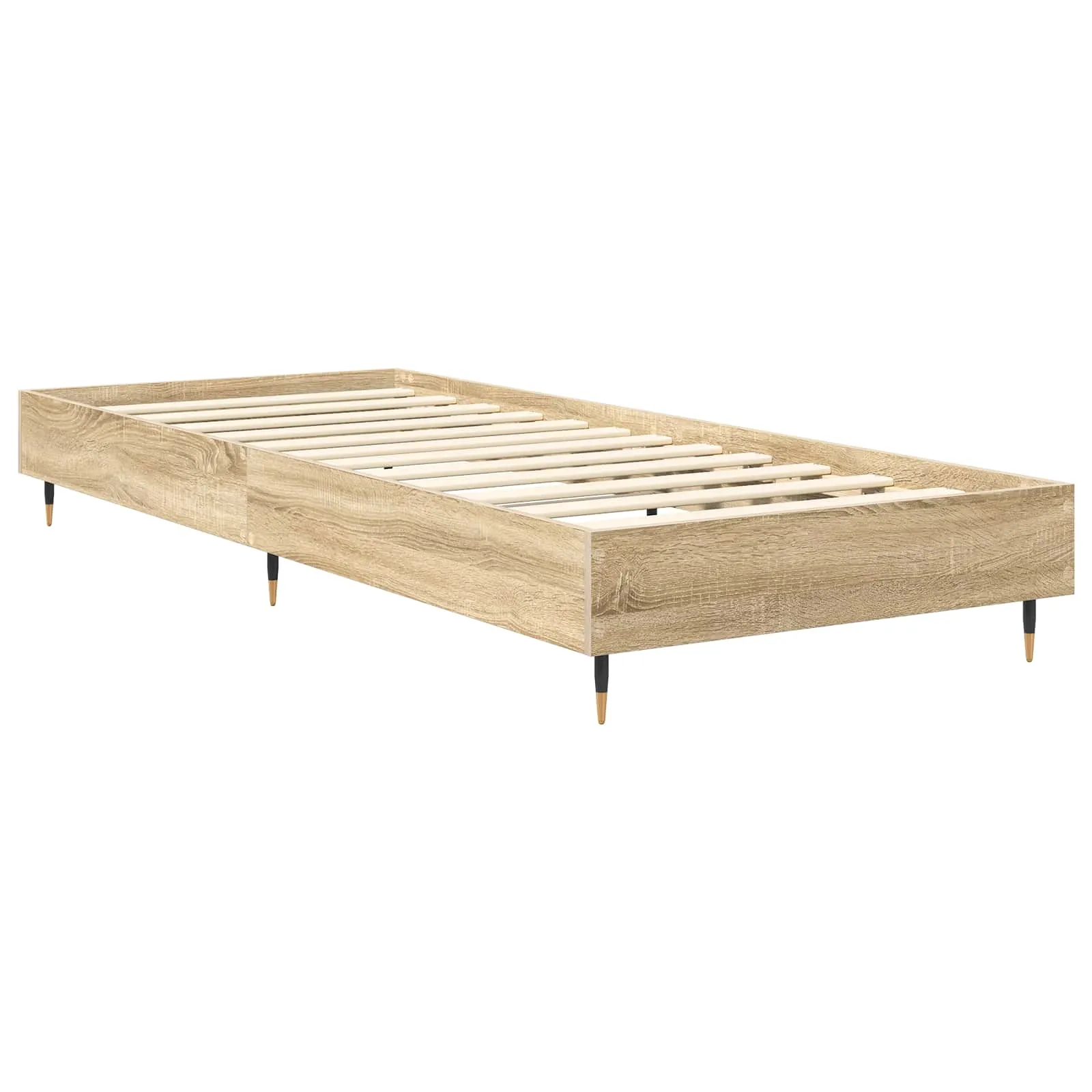 Bettgestell 203 x 83 x 26 cm Sonoma-Eiche