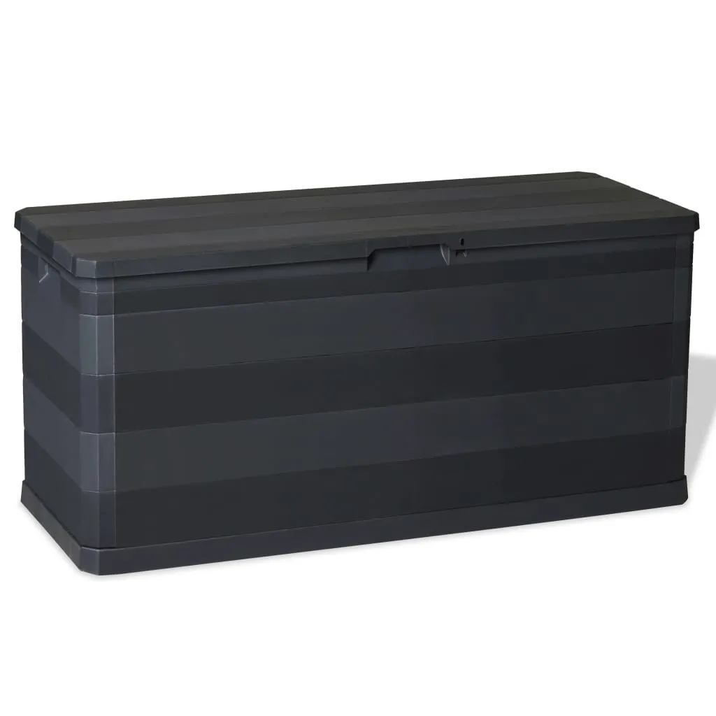 Gartenbox Schwarz 117×45×56 cm Gartenbox Schwarz 117×45×56 cm