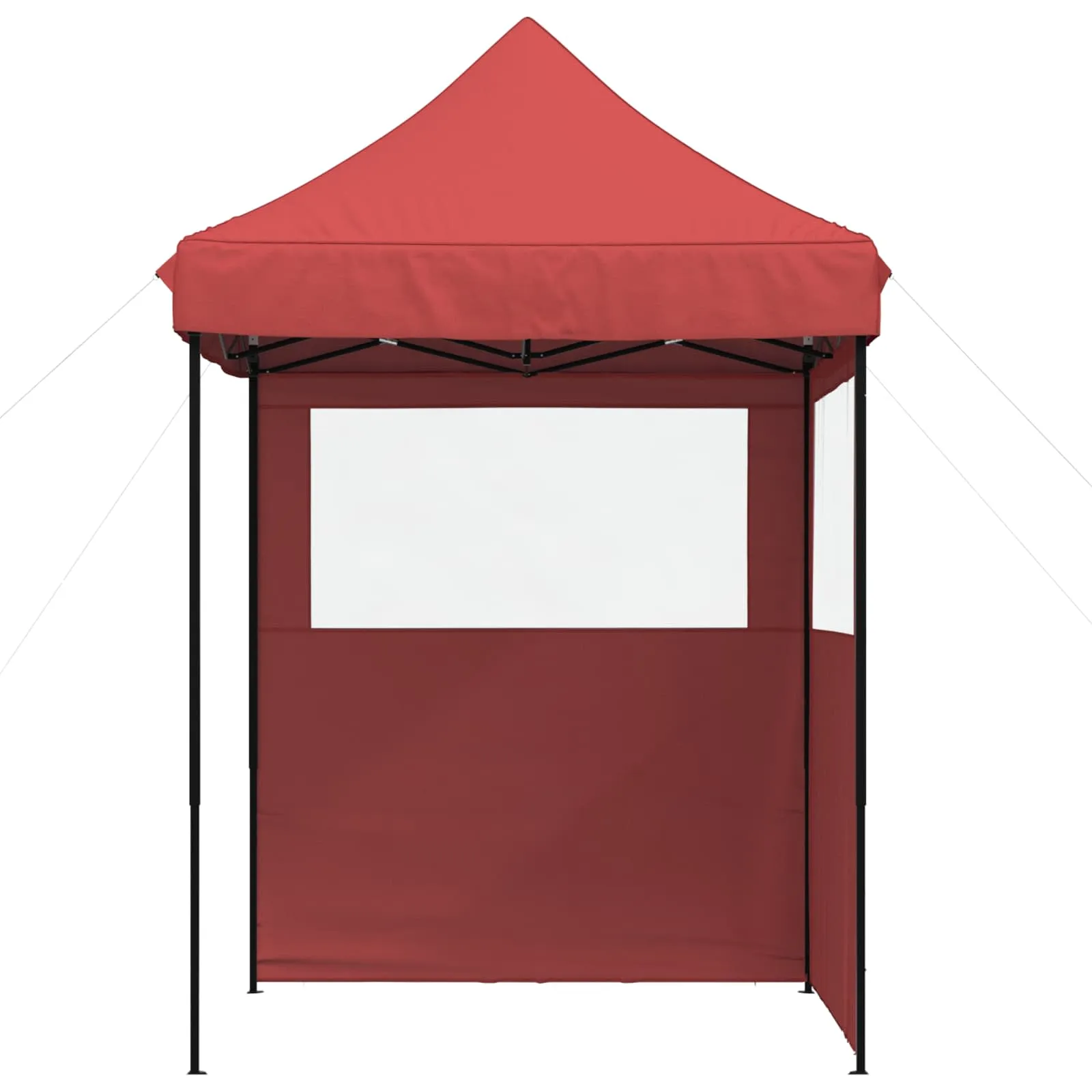 Modernes faltbares Partyzelt 200x200x306 cm Bordeauxrot