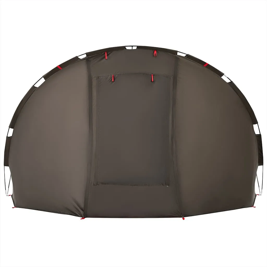 Angelzelt Campingzelt 307x290x170 cm Braun wasserdicht winddicht
