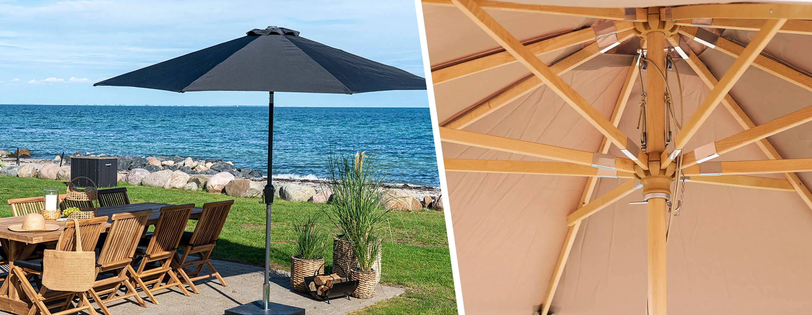 Sonnenschirme: Stilvoller Schutz für Garten & Terrasse