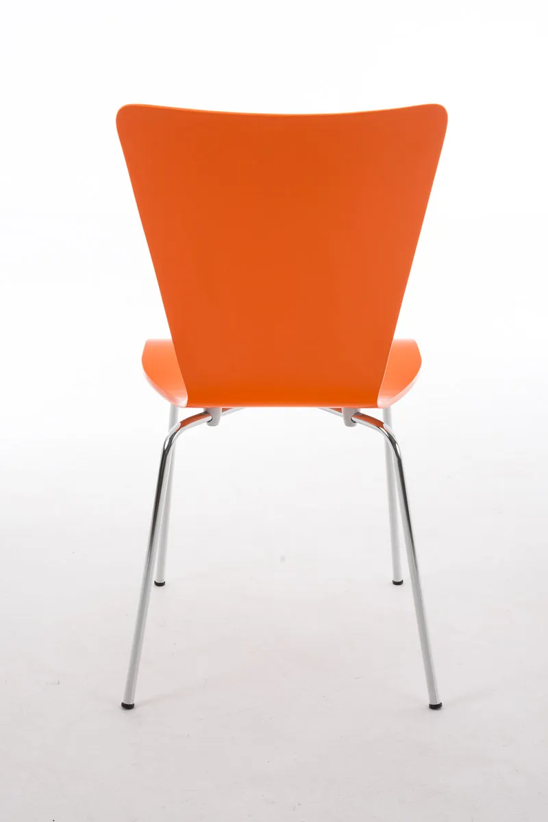 Besucherstuhl Aaron 84x43x50 cm orange