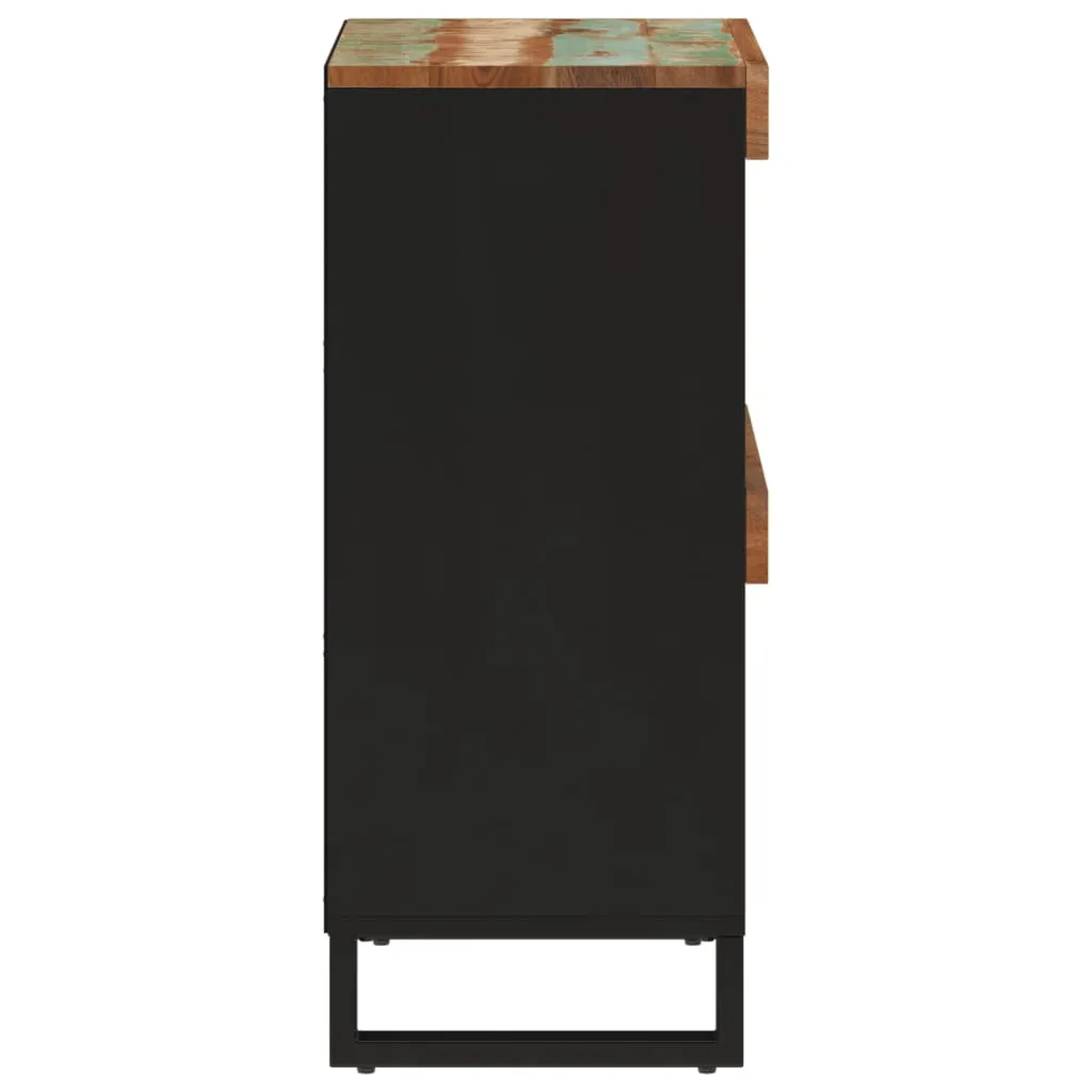 Beistelltisch 85x33x75 cm Altholz Massiv