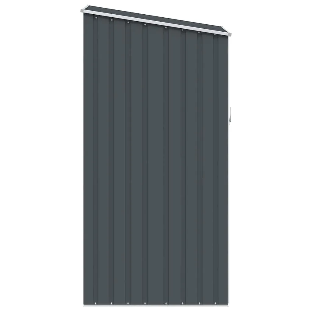 Gerätehaus Anthrazit 87x98x159 cm Verzinkter Stahl