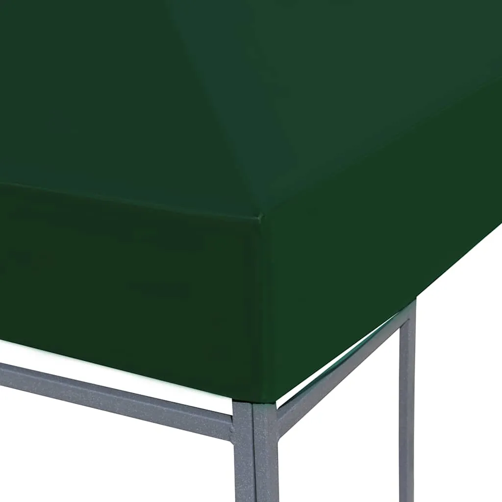 Pavillon Ersatzdach 4 x 3 m in Grün - Wasserbeständig