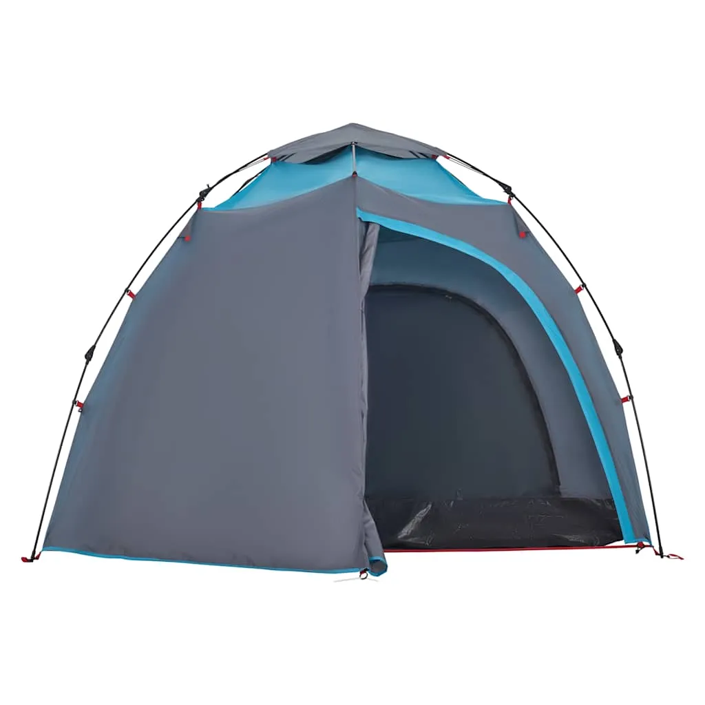 Campingzelt Blau 326x260x175 cm für 4 Personen